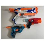 lot of 3 Toy Nerf GUns