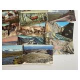 20 Vintage Mixed Date Postcards