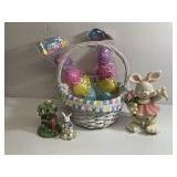 Easter Basket Full of Easter Related Stuff