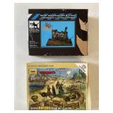 NOS 2 MODELS BRITISH BOFORS 40MM GUN, BLACKDAY