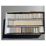 Lot of 3000 Mixed date Sports Cards