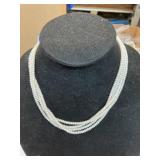 14K 18' 4-STRAND NECKLACE
