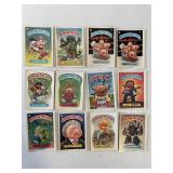 1980'S TOPPS GARBAGE PAIL KIDS - LOT OF 12