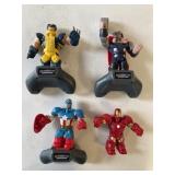 HASBRO MARVEL BATTLE MASTERS, LOT OF 4