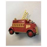 1985 AVIVA TOYS SNOOPYS FIRE TRUCK