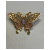 Butterfly Pin 2.25' x1.25'