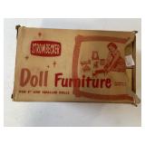 STROMBECKER DOLL FURNITURE WARDROBE IN BOX