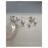 7 CERAMIC DUCK FIGURINES