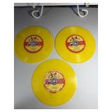3-1953 Cricket Records yellow vinyl 1 children's