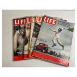 Vintage 1950s Lot of Life Magazines