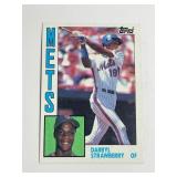 1984 Topps Darryl Strawberry Mets Baseball Card