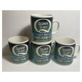 4 Quakerstake Oil Coffee Mug Set