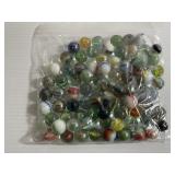 Lot of Vintage Mixed Glass Marbles