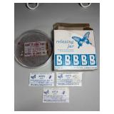 Butterfly Art Jewelry Relaxing jar for softening