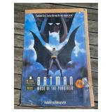 Vintage 1990s Original Batman Movie Poster