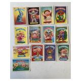 1980'S TOPPS GARBAGE PAIL KIDS - LOT OF 12