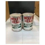 WOLF'S HEAD TRANSMISSION FLUID CARDBOARD X 2,EMPTY