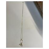 28' golden charm necklace