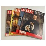 Vintage 1950s lot of life Magazines
