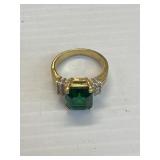 18K G.E. RING SIZE 8.5