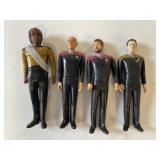 4 STAR TREK FIGURES