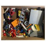 mixed lego Pieces box full