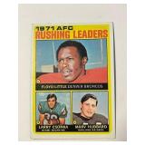 NFL 1971 AFC Leaders Football Cards