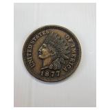 1877-S INDIAN CENT 'LARGE'