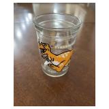 1988 WELCH'S TYRANNOSAURUS REX GLASS