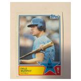 1983 Topps MLB Dale Murphy All Star Baseball Card