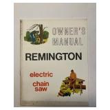 Vintage 1970s Remington Chainsaw Book