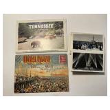 Lot of Vintage Travel Postcard Folders