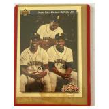 GRIFFEY'S SR., JR., & CRAIG BASEBALL CARD