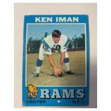 1970 Ken Iman RAMS NFL Topps Football Card