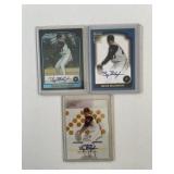 (3) PITTSBURGH PIRATES BRYAN BULLINGTON AUTO'S