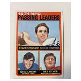 1971 NFL Passing Leaders Football Card