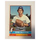 1976 Topps MLB Don Sutton Dodgers Baseball Card