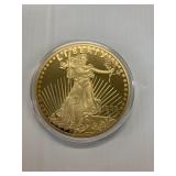 1933 GOLD LAYERED SAINT GARDENS 'LARGE'