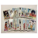 1975 lot of 90 Topps NFL Football Cards