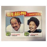 1974 NFL All Pro Cornerbacks Football Card Topps