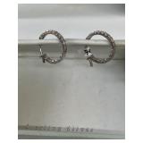 Silver Earrings Marked 925