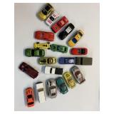 20 Matchbox, Hot Wheels and etc vehicles
