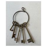 LARGE SKELTON KEYS LOT OF 5