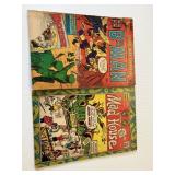 2 vintage comic books