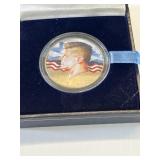Painted JFK Half 1967 40% silver