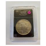 1924P Peace Silver Dollar VG