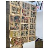 Comicbooks missing covers missing inserts