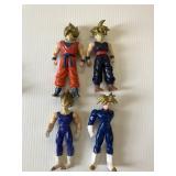 VINTAGE DRAGON BALL Z FIGURES