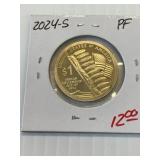 2024-S Proof Native American Dollar