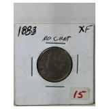 1883 LIVERTY 'V' NICKEL